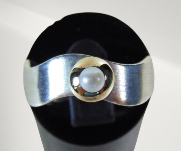 12 design golf ring mat 925 zilver 14k 585 goud parel pr achtergrond 5