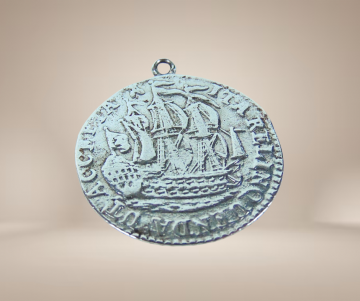 1791 zilver zeeland munt 6 stuivers beige achtergrond 4