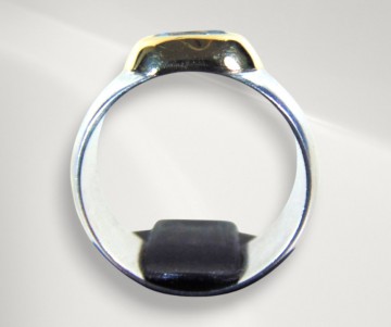 2 925 zilver 585 14k gouden design ring pr 2