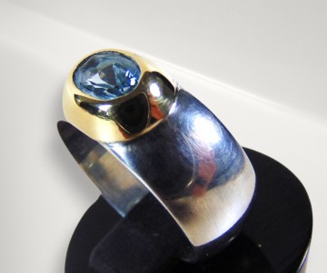 2 925 zilver 585 14k gouden design ring pr 3