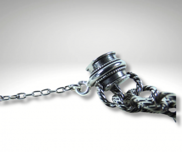 Aparte brede zilveren chainmaille schakel armband pr 4