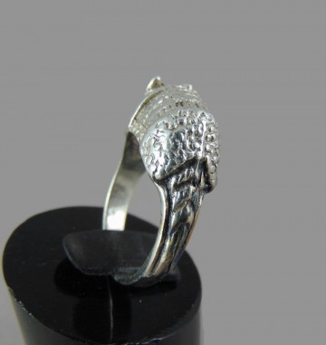 Armadillo zilveren ring 1