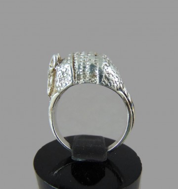 Armadillo zilveren ring 7