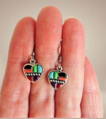 Cobble hart oorbellen 4