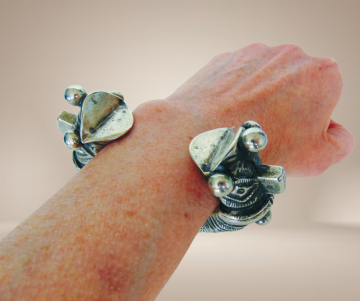 Ethnische armband set beige  4