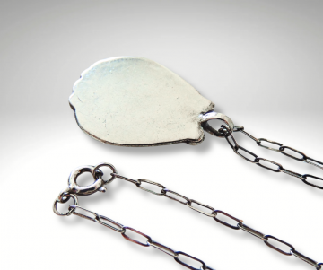 Hoefijzer navajo zilver turquoise hanger close forever ketting pr