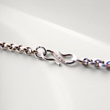 Lapis lazuli tibet zilveren collar ketting pr 6 4