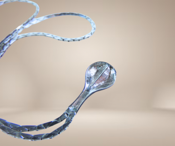 Modernist 835 zilver aparte onyx ketting hanger beige achtergrond