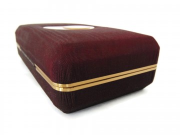 Monet unieke sieraden doos zwart fluweel 5