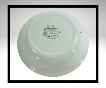 Myott meakin spring fields kleine lampet kan fruitkan grijze overloop lijst