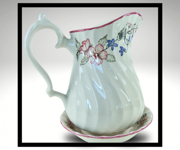 Myott meakin spring fields kleine lampet kan fruitkan grijze overloop lijst 3