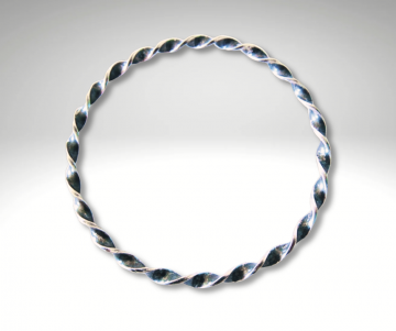 Navajo draai wijd slaven armband  pr 1