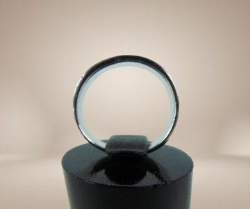 Navajo thunderbird overlay ring beige achtergrond 1