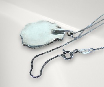 Navajo turquoise hanger ketting pr 1