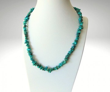 Navajo turquoise nugget ketting pr 3