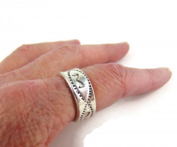 Nieuwe brede band ring strikjes 2