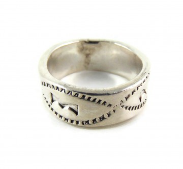 Nieuwe brede band ring strikjes 3