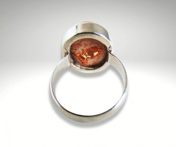 Nieuwe ovale zilver vuuropaal ring pr