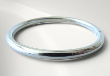 Ovale 835 zilveren buis armband pr6