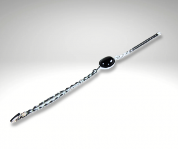 Teka theodor klotz modernistisch zilver schakelarmband onyx pr 4