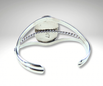 Tom sam native american zilveren overlay kokopelli armband pr